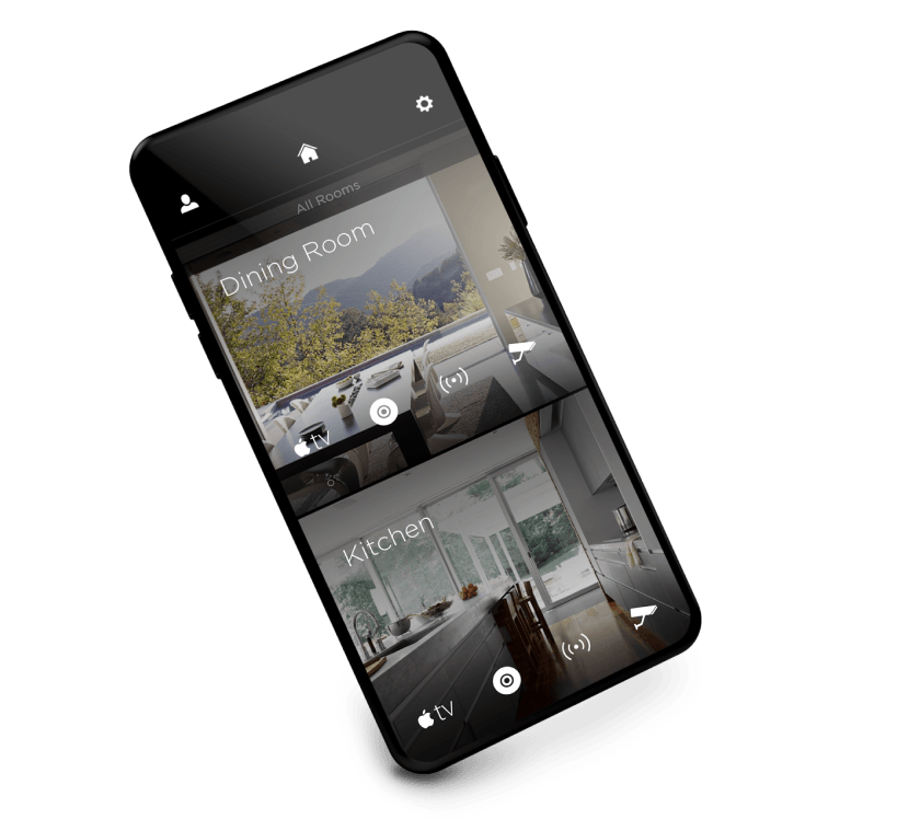 Savant app controls